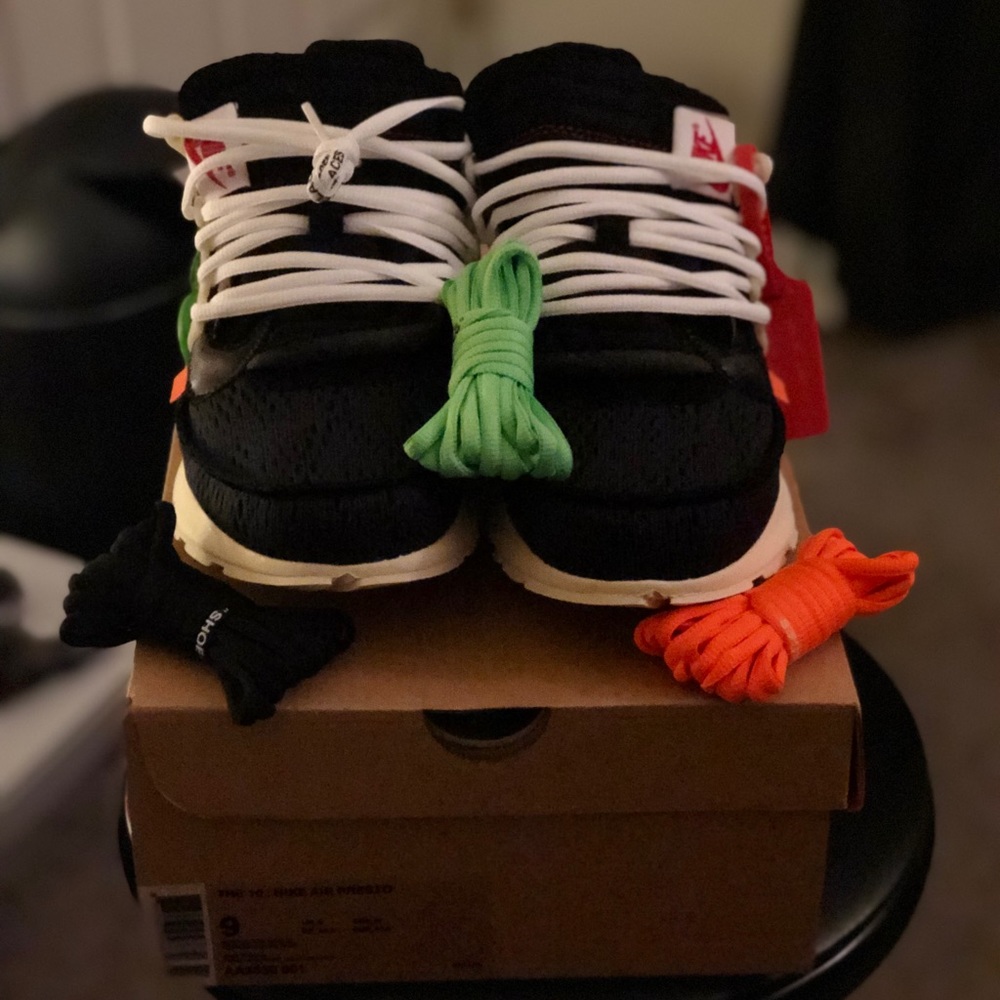 Men’s Nike Air Presto Size 9 AA3830001 OFF-White